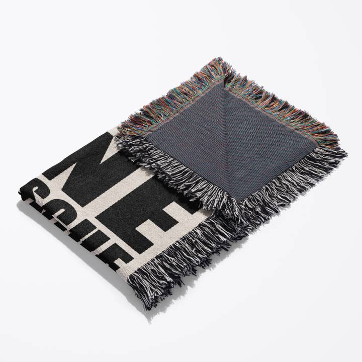 3dRose - Wholesale Throw Blanket - 3dRose, I Just Want To Drink Wine And Rescue Dogs Black, Blanket3