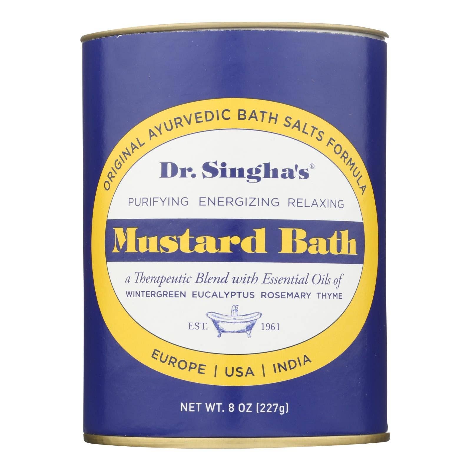 Everyday Supply Co - Wholesale Bath Soak/Milk - Dr. Singha's Mustard Bath - 8 Oz0