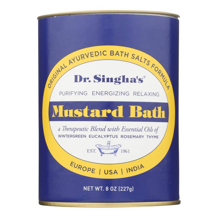 Everyday Supply Co - Wholesale Bath Soak/Milk - Dr. Singha's Mustard Bath - 8 Oz
