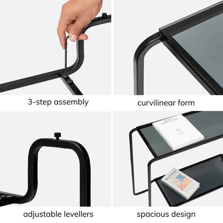 MH London - Wholesale Console Table - Flint Iron & Glass Sofa & Console Table4