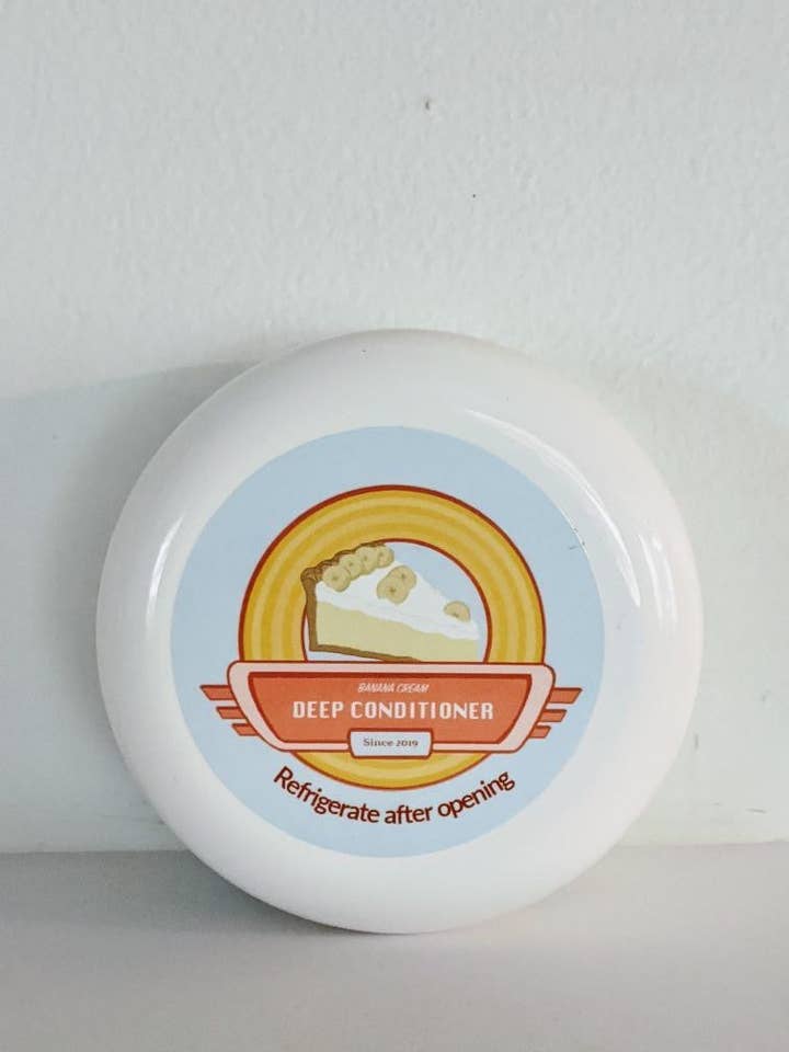 Banana Cream Deep Conditioner 4 oz (Set of 10) for wholesale by Ecoslay