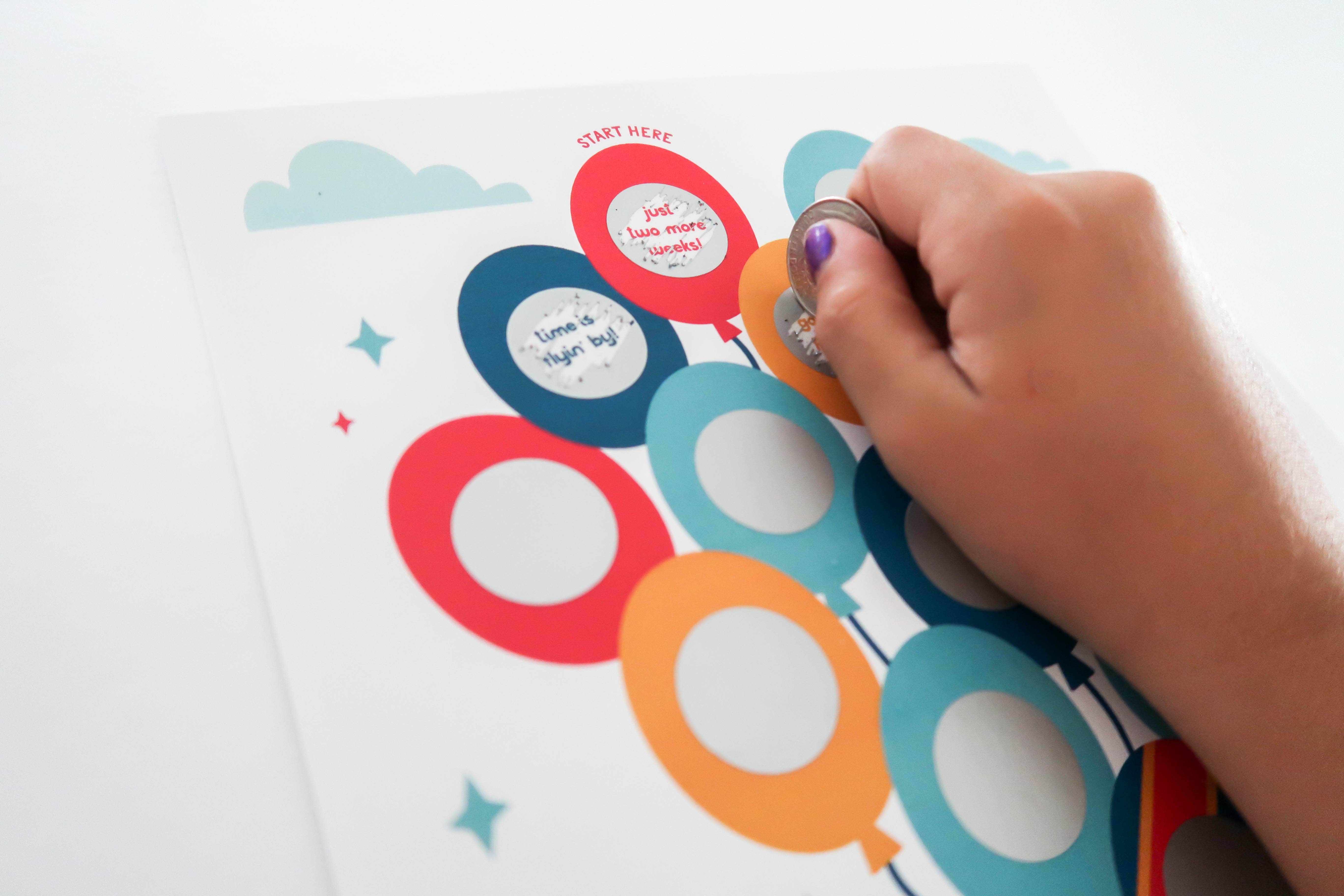 Scratch Away - Wholesale Advent Calendar - Scratch OFF 14-Day Birthday Advent Calendar3