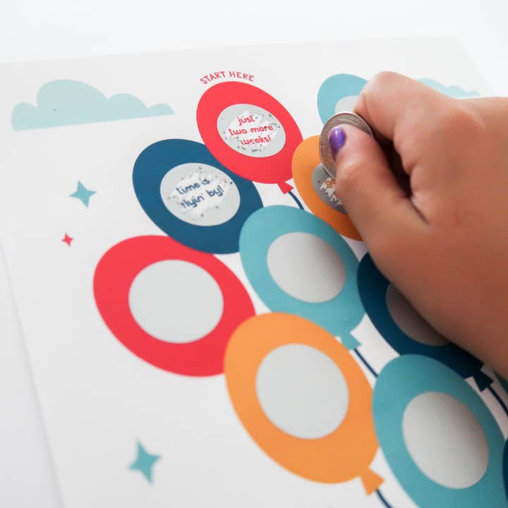 Scratch Away - Wholesale Advent Calendar - Scratch OFF 14-Day Birthday Advent Calendar3