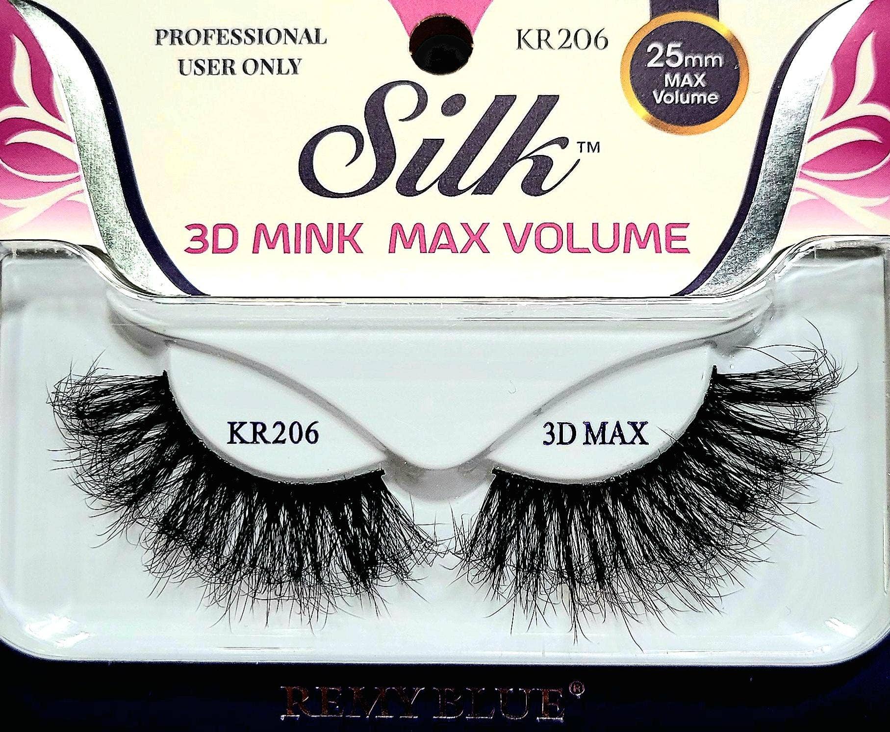 AEsthetic - Venta al por mayor Pestañas postizas - PESTAÑAS DE VISÓN DE SEDA 3D REMY BLUE17