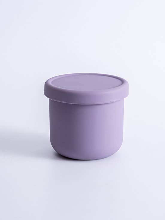 Tasse en silicone violette pour la vente par Ink and Fiber Designs