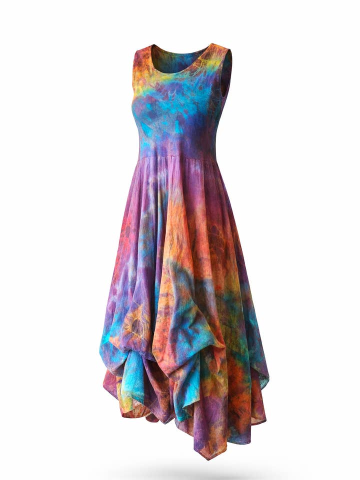 Vestido top elástico con corbatas para venta al por mayor de Zumi