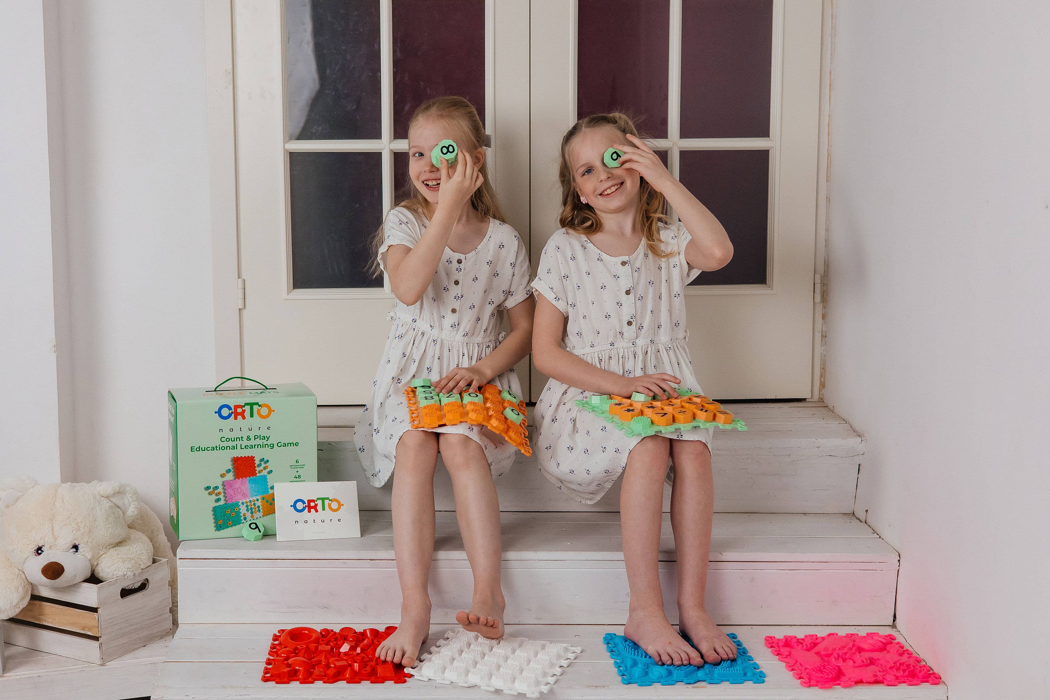 ORTONATURE - Wholesale Puzzle - Kids - Educational and Learning Puzzle mats set-game "COUNT & PLAY"3