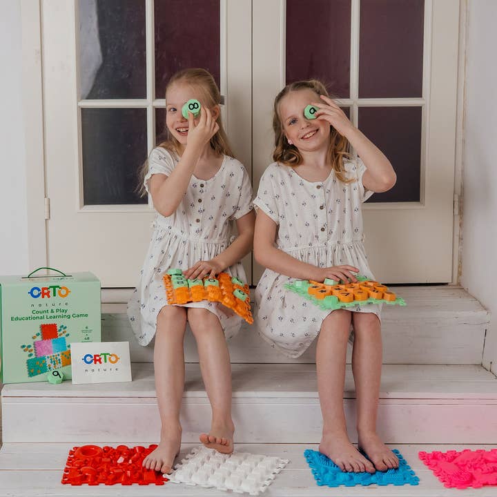 ORTONATURE - Wholesale Puzzle - Kids - Educational and Learning Puzzle mats set-game "COUNT & PLAY"3