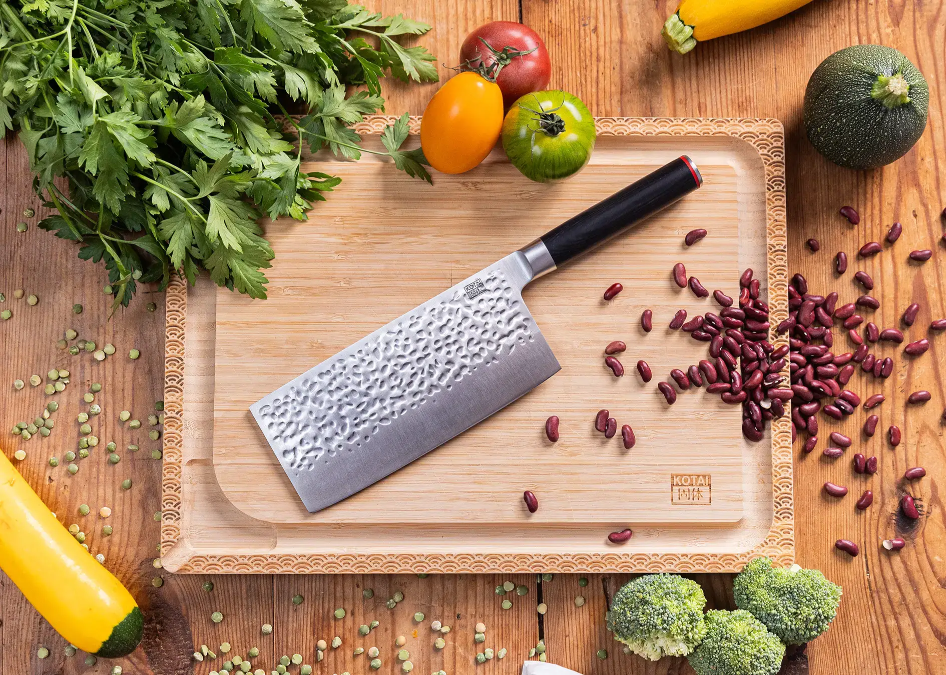 KOTAI - Wholesale Knife Set - Asian 3-Piece Knife Set - Pakka Collection2