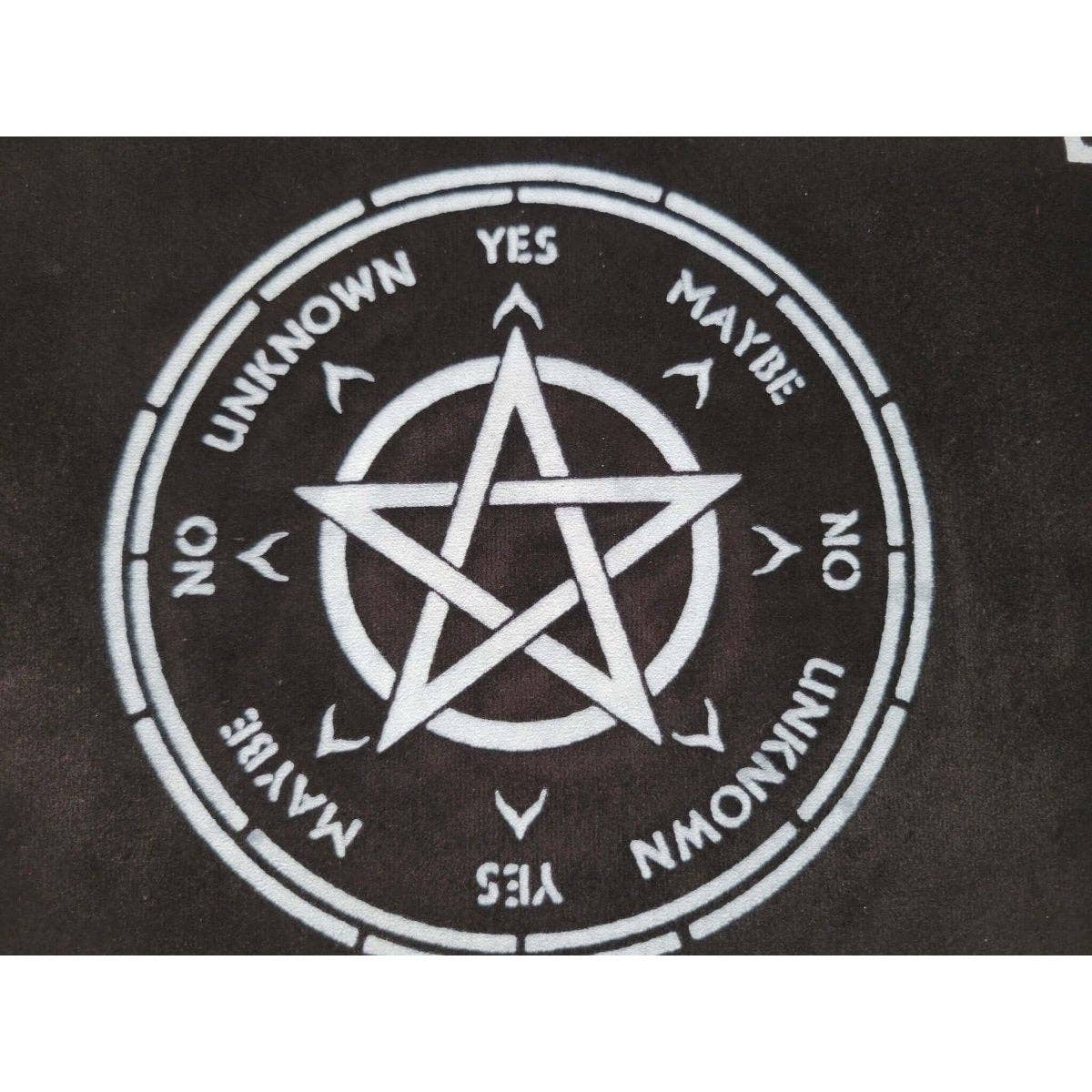 My Magic Place Shop - Wholesale Meditation Supplies - Pentagram Circle Pendulum Mat1