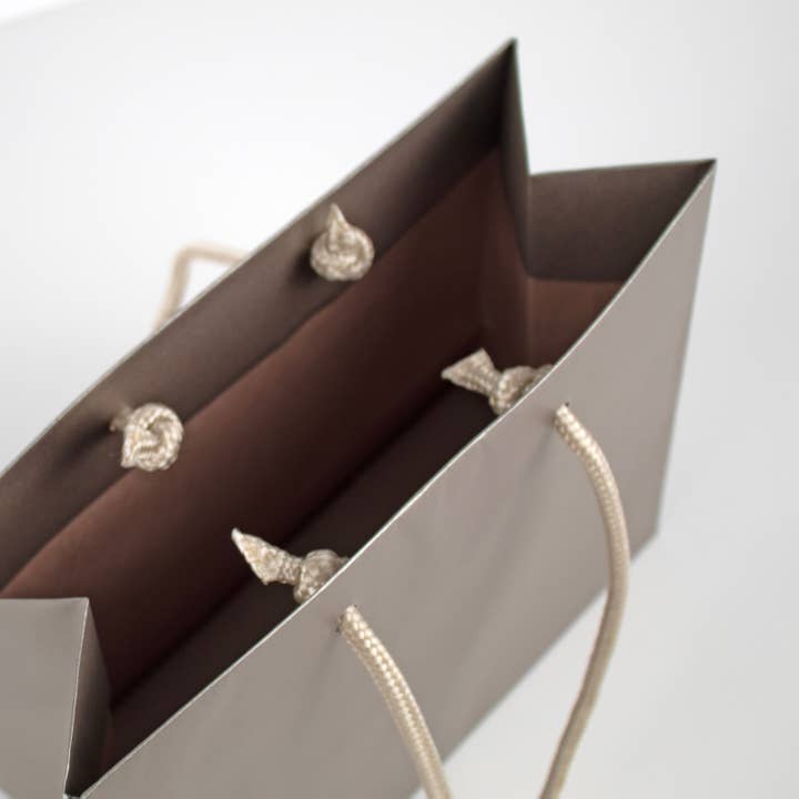 champagnes Luxury Paper Bag Stardream Pearl Champagne for wholesale on Faire