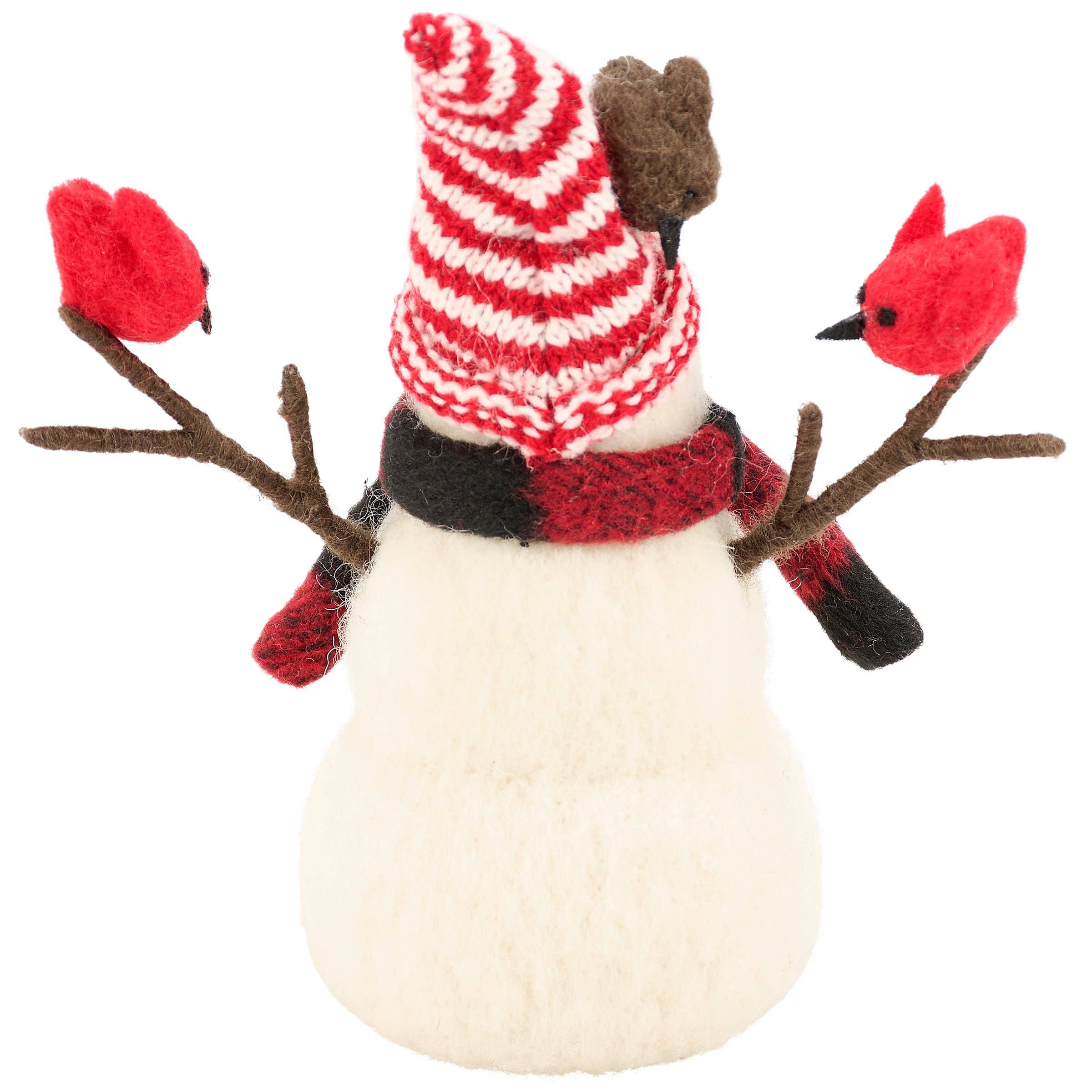 Primitives by Kathy - Wholesale Decorative Figurine - Nature Snowman Critter1