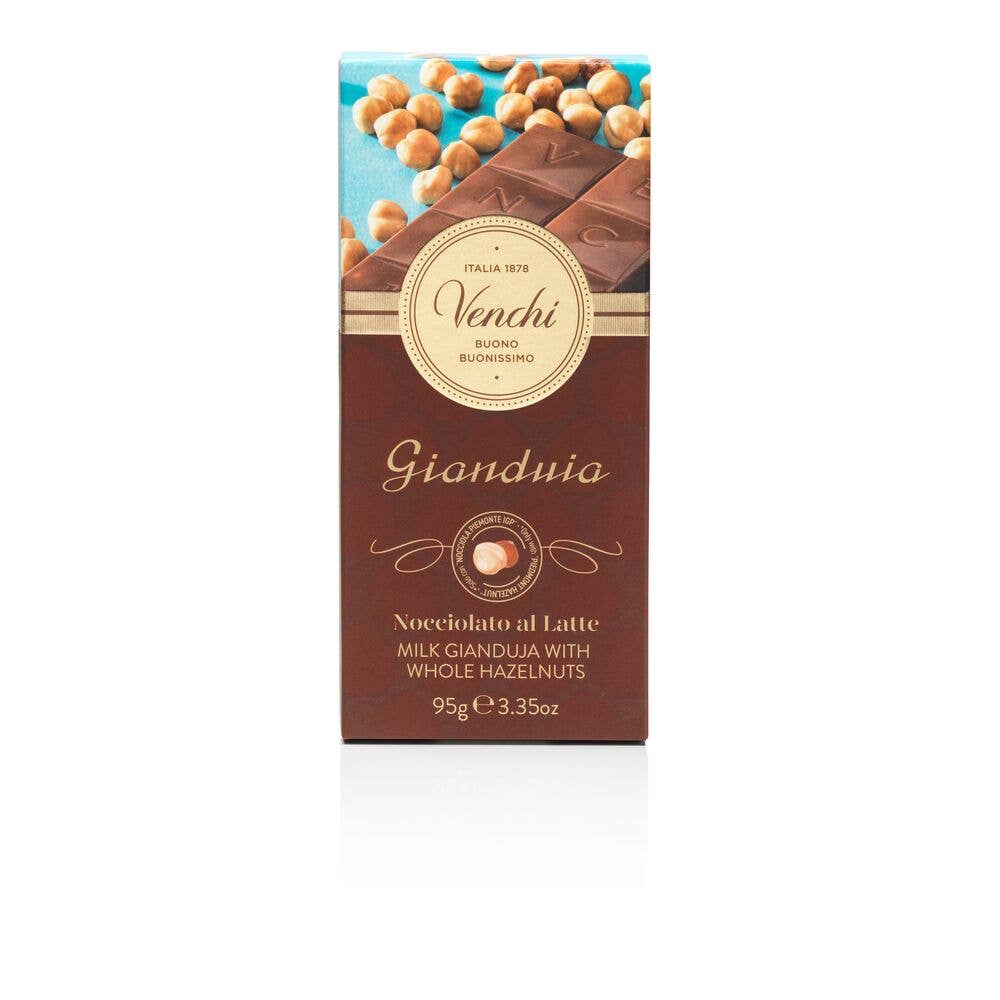 Venchi - Wholesale Chocolate Bar - Gianduja Milk Chocolate Bar with Hazelnuts - Italian Gourmet3