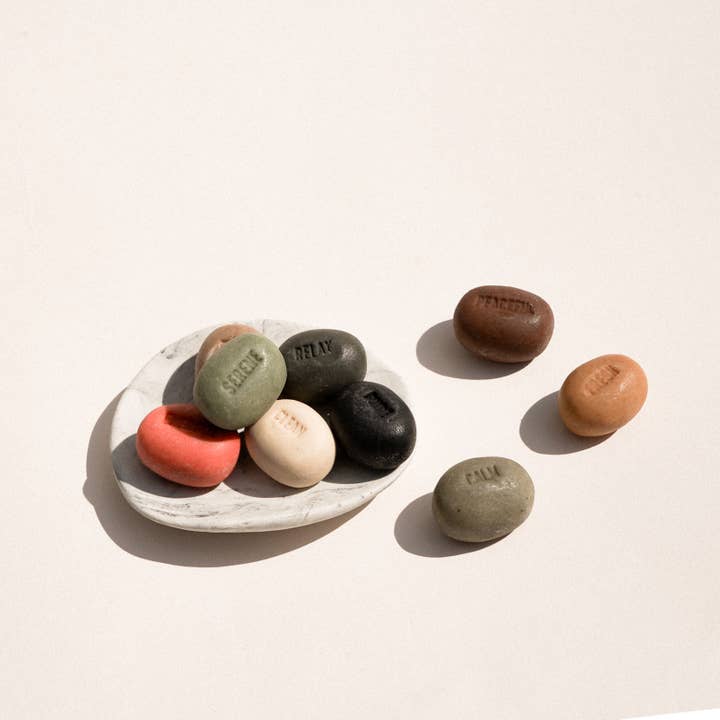 Hana Blossom - Wholesale Bar Soap - Handmade Mood Soaps with Porcelain Dish Set3