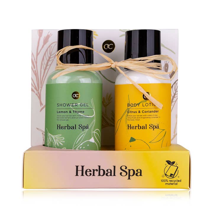 Herbal Spa cadeauset in geschenkverpakking voor wholesale door Accentra