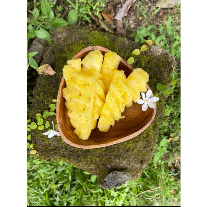 Schale aus Akazienholz, Bermuda-Dreieck für den Großhandel von Woodware&Co