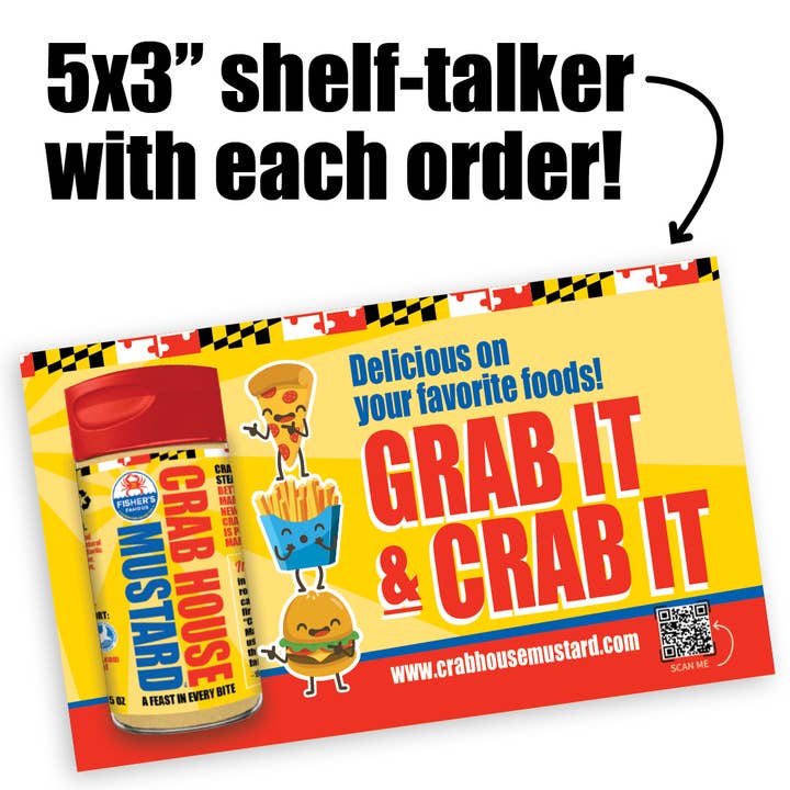 Fisher's Famous - Venta al por mayor Mostaza - Mostaza Crab House de Fisher's Famous5