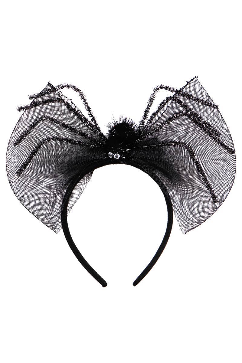 ASSORTITI Fascia per capelli con nastro in pizzo Gothic Spider Fascinator in vendita all'ingrosso su Faire2