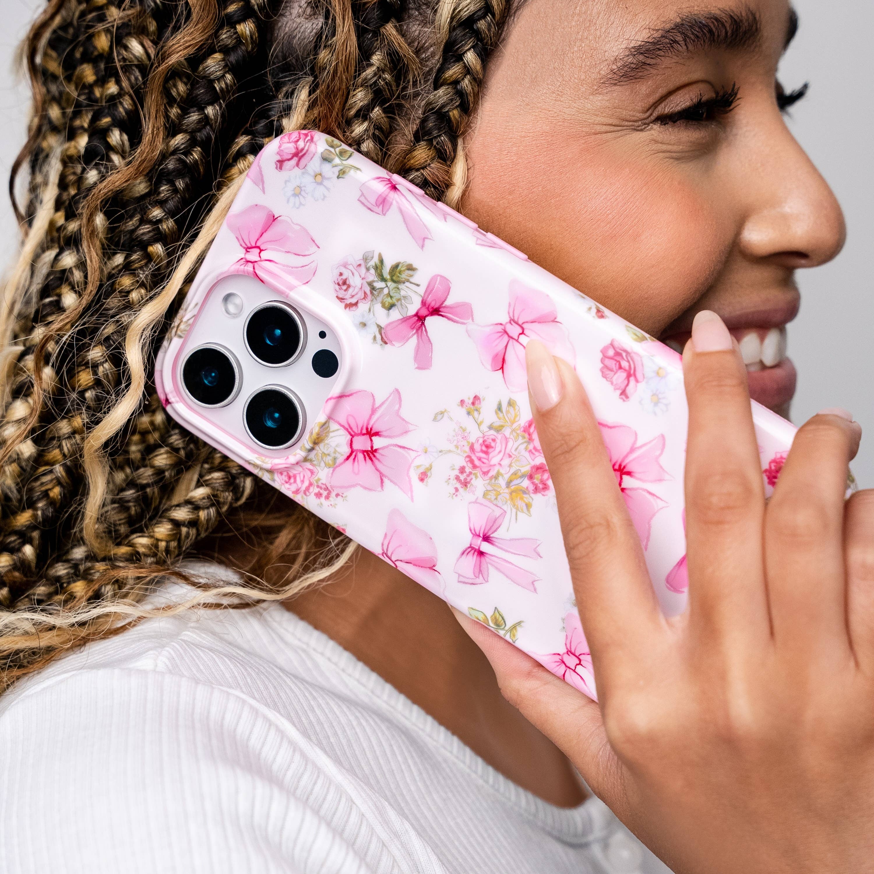 VELVET CAVIAR - Wholesale Phone Case - Women's - iPhone 16 Pro Max MagSafe Case - Posie Pink Bow3