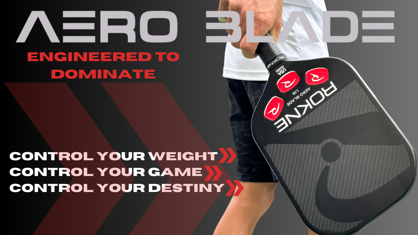 ROKNE Pickleball – wholesale Sporting accessories – AERO BLADE 1.197