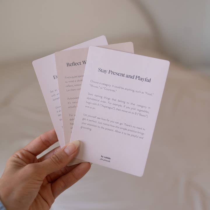 rabble - Wholesale Card Game - Self-Care & Affirmations8