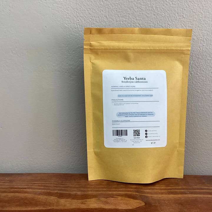 Nature's Mercantile - Wholesale Herbs - Yerba Santa2