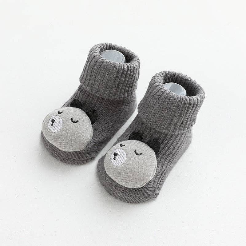 MyKids-USA® - Wholesale Socks - Baby - Baby Cartoon 3D Doll Patched Pattern Non-Slip Floor Socks11