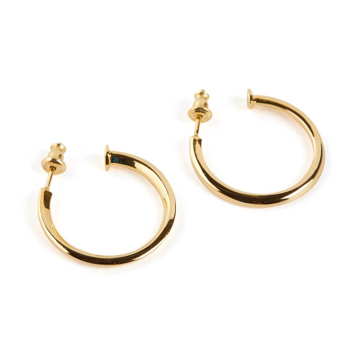 Terra Hoops Guld för wholesale av Rachel Entwistle Jewellery