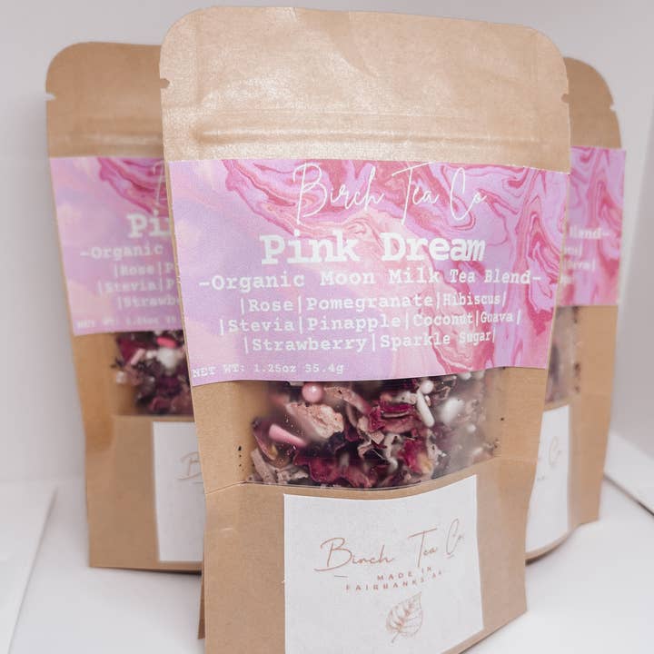 Birch Tea Co. - Wholesale Loose Tea - Pink Dream- Guava Loose Leaf Tea Blend3