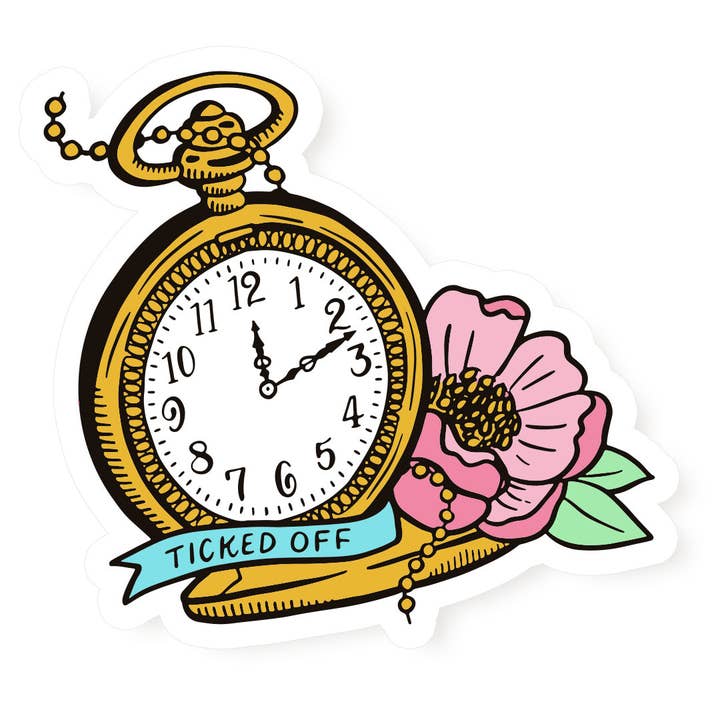 Autocollants en vinyle pour montre de poche pour la vente par A Fink & Ink