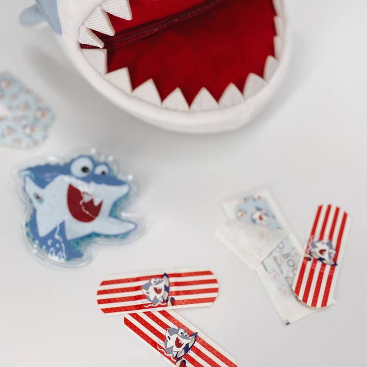 Boo Boo Ball USA - Venta al por mayor Kits de primeros auxilios - Kit de recambio/Mini Boo Boo Kit - FINN SHARK