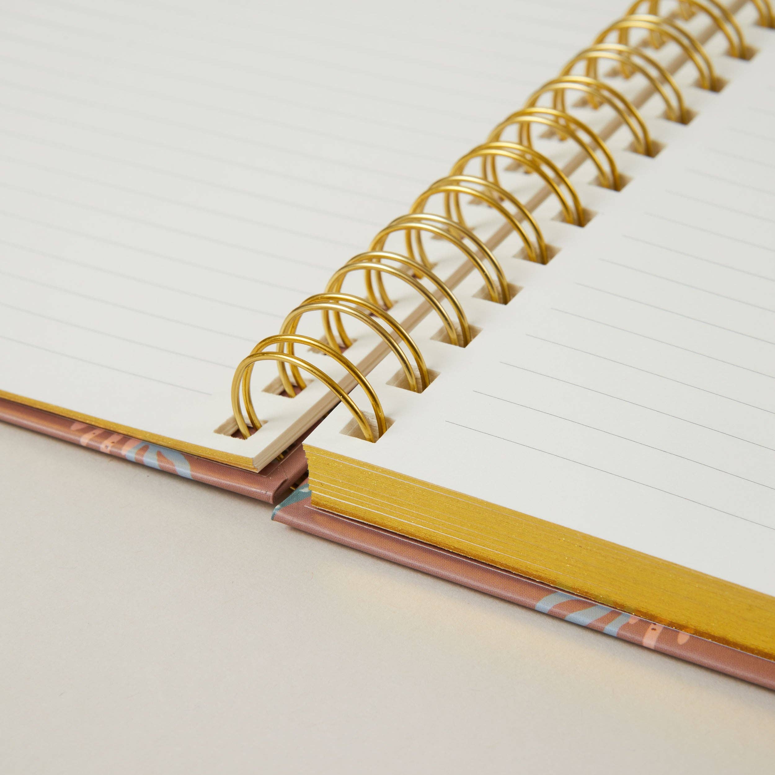 Blush And Gold – wholesale Notebook – Luxury Notebook / Journal - Mermaids with Spiral2