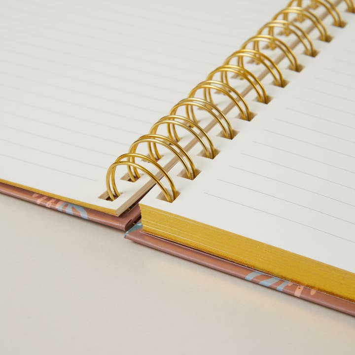 Blush And Gold - Venta al por mayor Cuadernos - Libreta de lujo/diario - Sirenas con espiral2