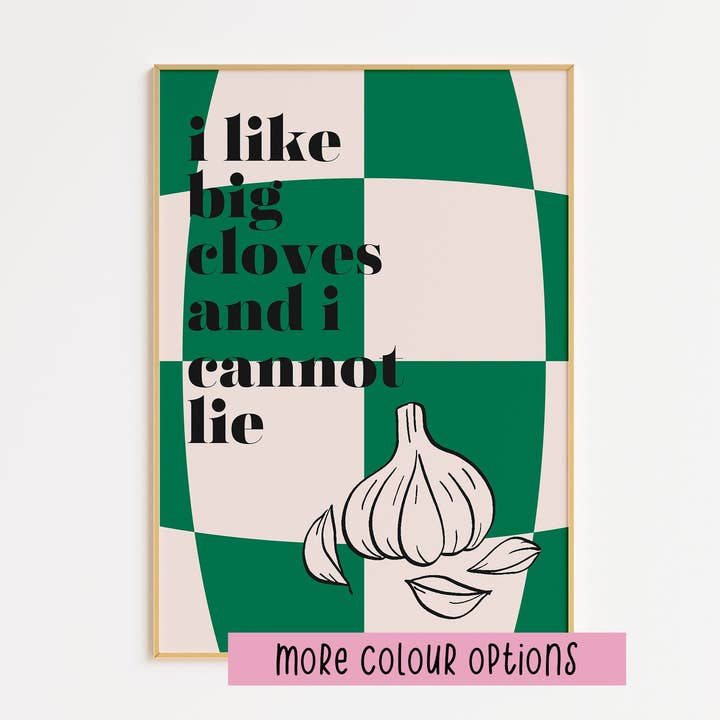 Jeg kan lide store nelliker, og jeg kan ikke lyve print for engroshandel hos Pink Giraffe Print Co