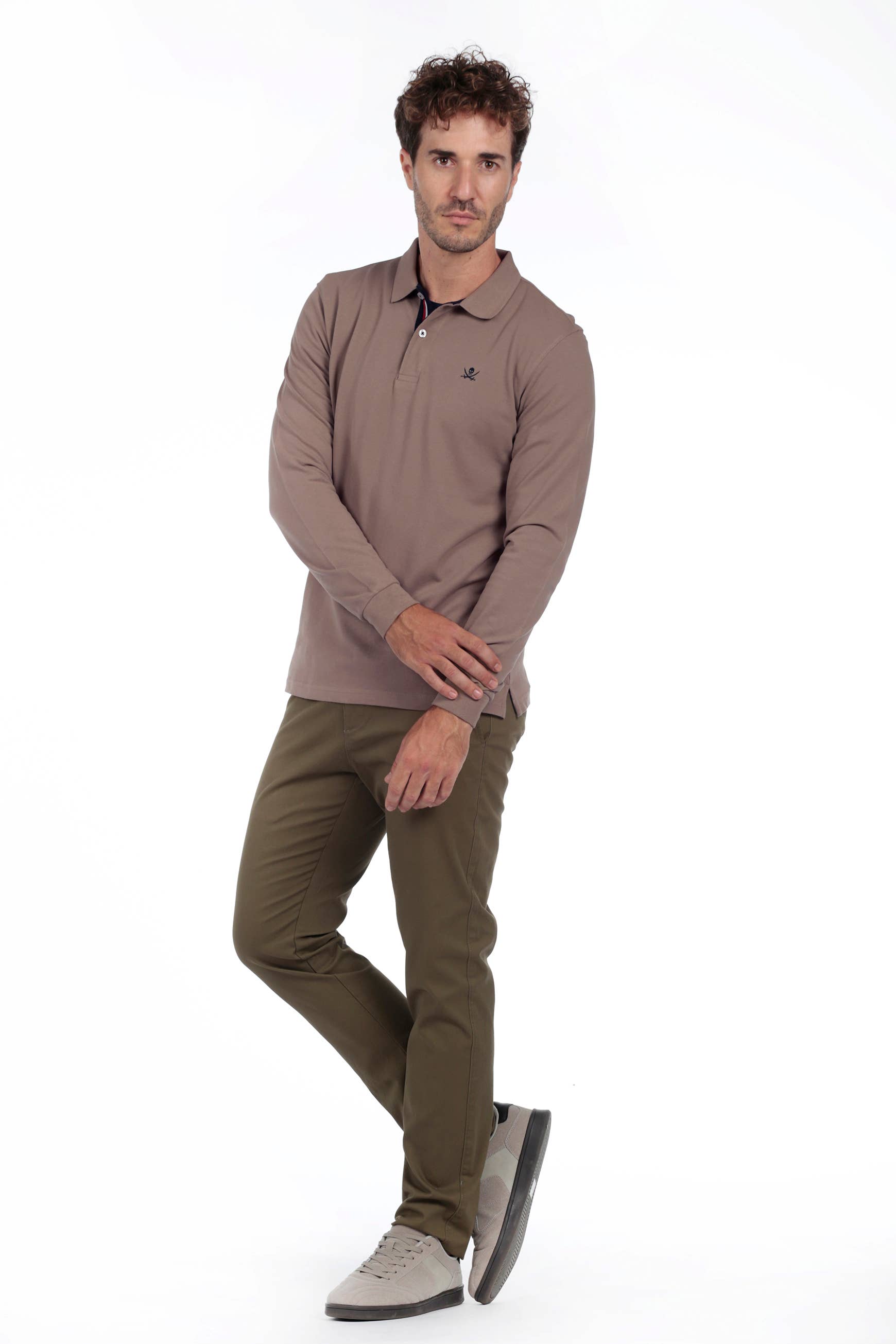 The Time of Bocha - Wholesale Polo - Men's - Men's Basic Polo The Time Of Bocha QI1PPOLO-SAND3