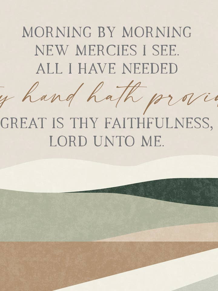Great Is Thy Faithfulness for wholesale by Kbelt Designs