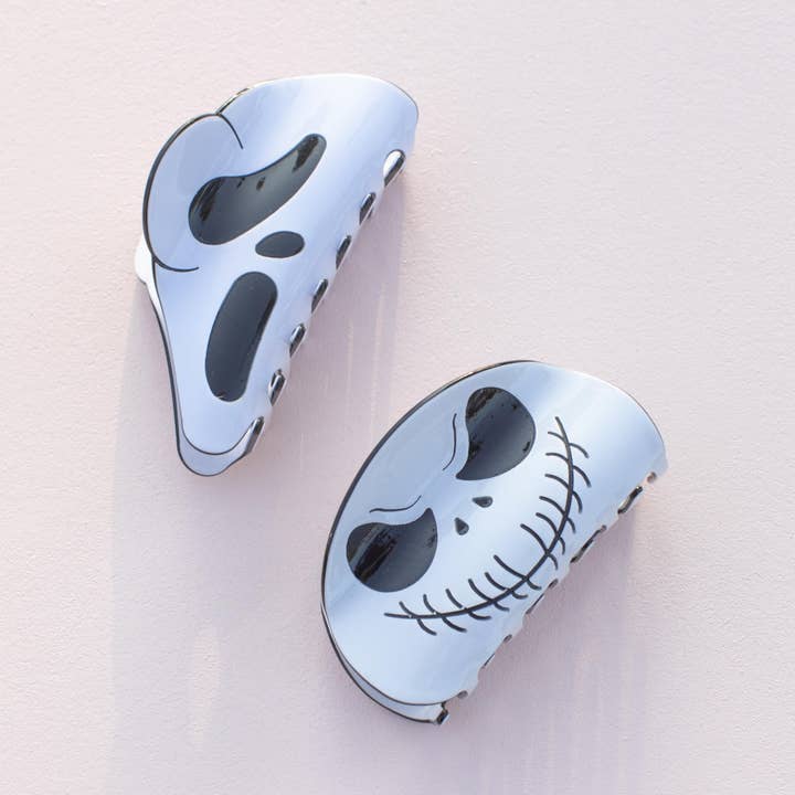 Halloween Scream Jack Hair Clip Hair Claw for wholesale by Space 46 Wholesale