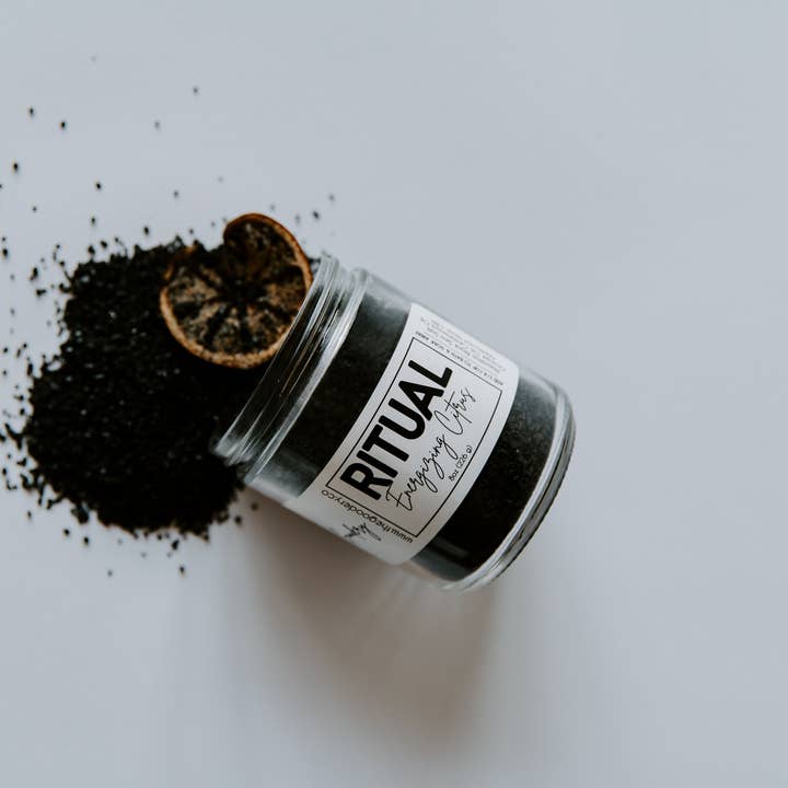 The Goodery - Wholesale Bath soak/milk - Ritual Bath Soak -- Energizing Citrus Hawaiian Lava Sea Soak2