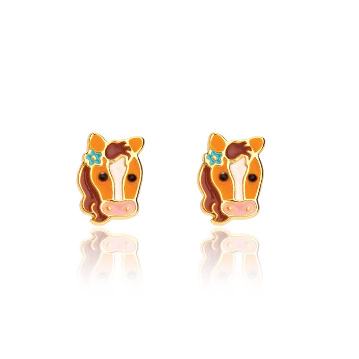 Pendientes Bonitos de Potro Adorable para venta al por mayor de Girl Nation