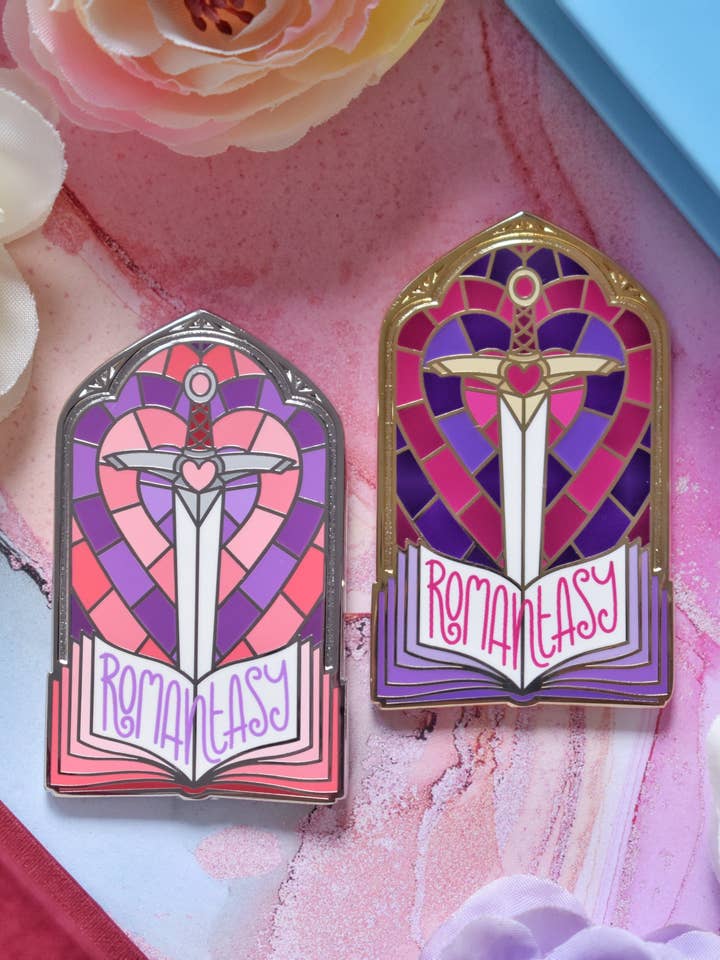 Romantasy - Windows Of Wonder Series - Enamel Pin for wholesale by Felfira Moon Designs
