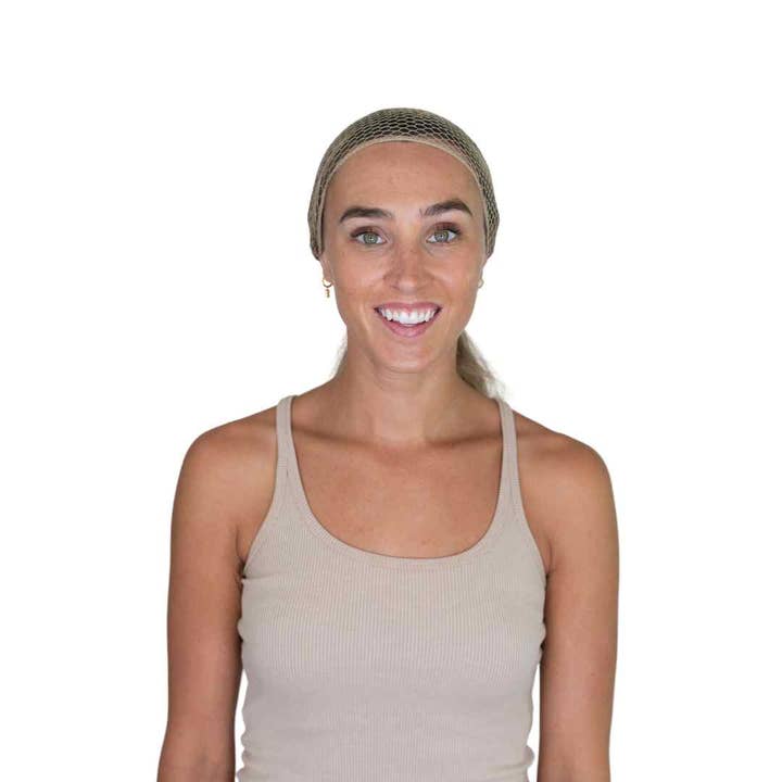 Ellsworth Official - Wholesale Hair Accessories Set - Women's - Warm Blonde Hairnet (Pack of 2)4