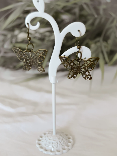 NATURE ET LIN - Wholesale Dangle Earrings - FILIGRANE - pendant earrings made in France2