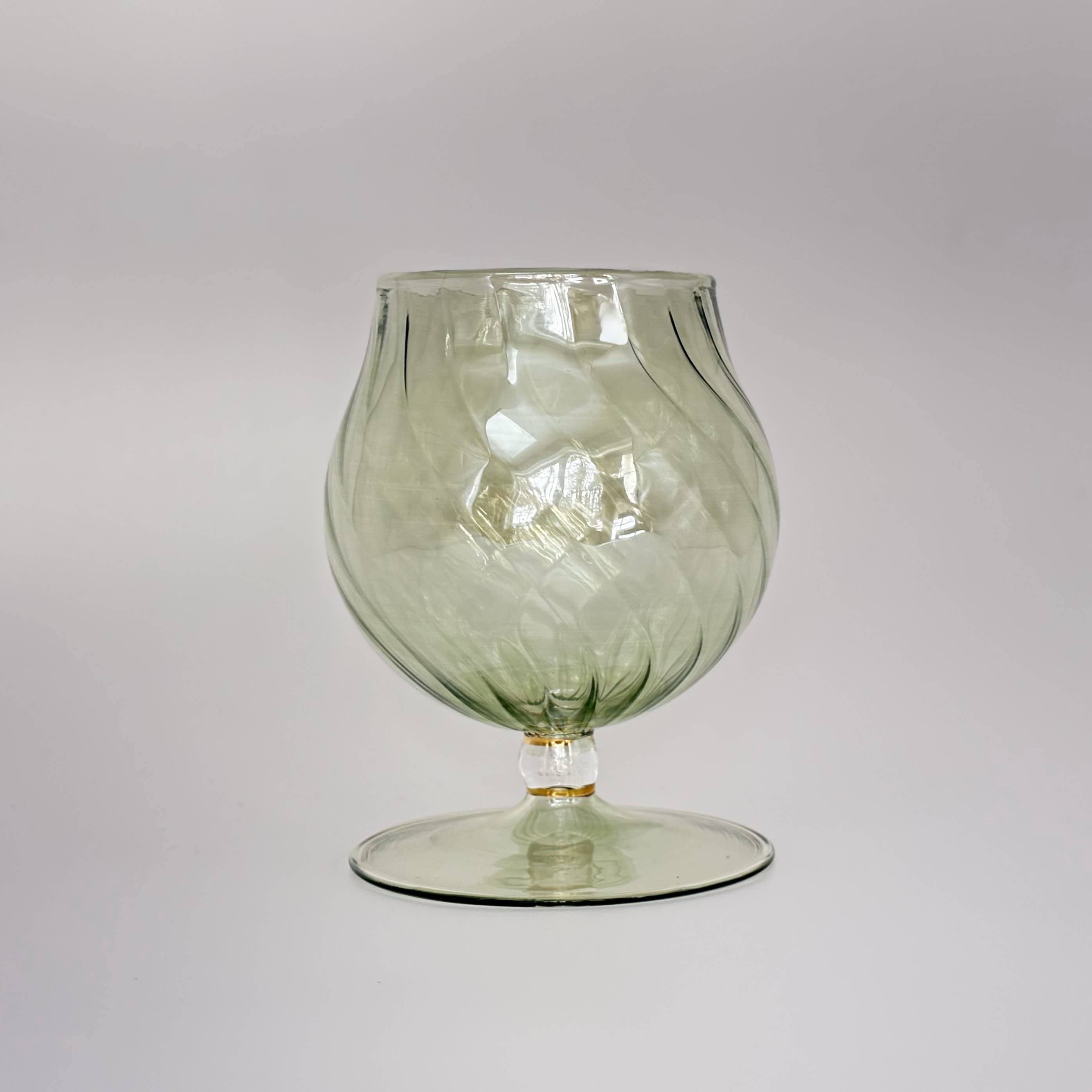 Dandarah (Ships from USA) - Wholesale Cocktail/Liquor Glass - Blown Glass Cognac Glass - Iridescent3