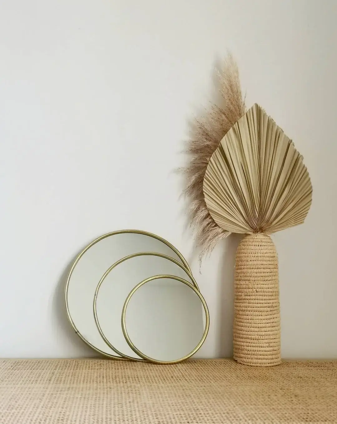 High crafty - Wholesale Wall Mirror - Handmade Moroccan Round Mirror with Golden Brass Frame9