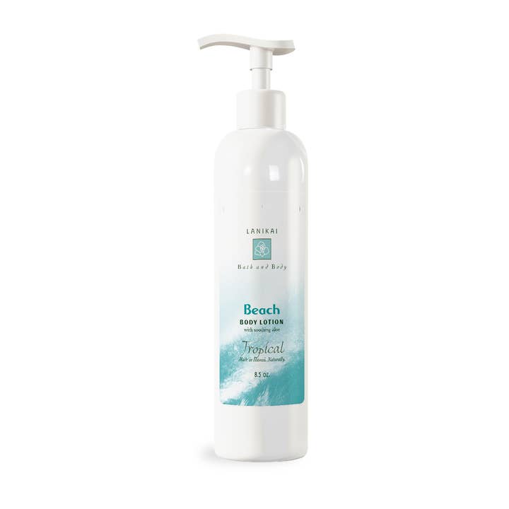 Beach Lotion - 8 oz and 2 oz, Hydrating and Nourishing for wholesale by Lanikai Bath and Body