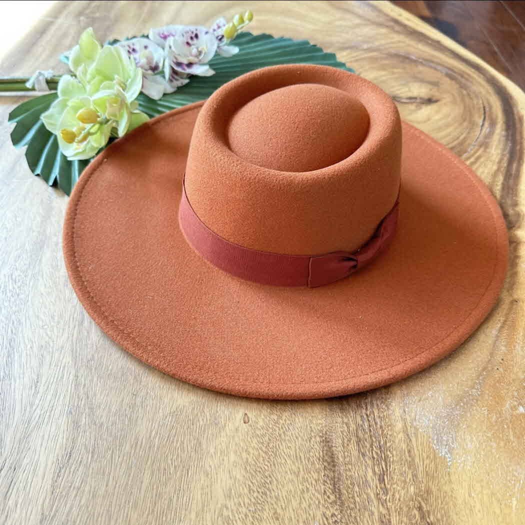 Queens INC - Vente Canotier – femme - Chapeau canotier à large bord - Ruban gros-grain assorti18