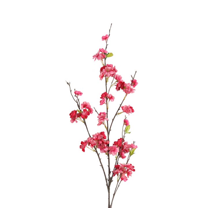 Cherry Blossom Branch Dark Pink - 52 Inch for wholesale by Mills Floral Company