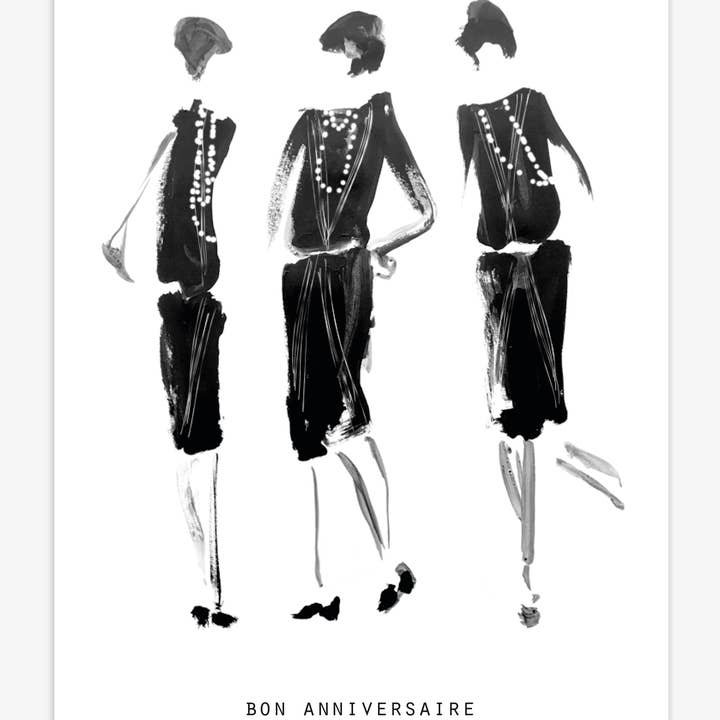 Atelier Tinika - Wholesale Birthday card - Greeting card - Chanel1