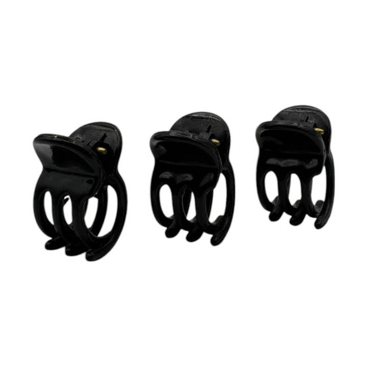 3-pack Hårklämmor - Små - Svarta för wholesale av IKILIFE S.L