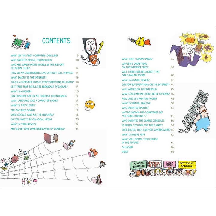 Chronicle Books - Wholesale Coloring & Activity Book - Kids & Baby - What About: Digital Tech1